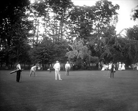 William Howard Taft playing golf