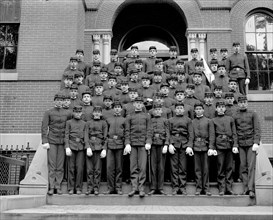 Eastern High School group of cadets