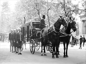 Hearse at Funeral of Rear Admiral Winfield Scott Schley