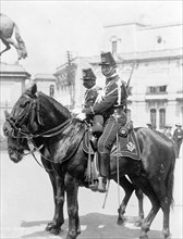 Mounted Police in Mexico City