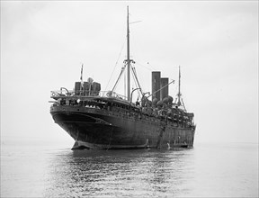 The German ship Eitel Friedrich taken captive by the United States