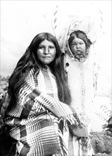 Native American Indian girl / White River Ute Indian Squaw