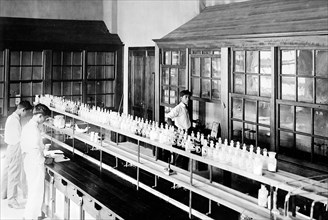 Men working in a Laboratory in the Philippines