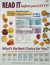 2003 USDA poster - Read it before you eat it!.
