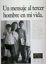 1980s HIV AIDS poster.