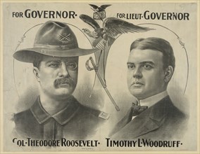 For Governor Col. Theodore Roosevelt