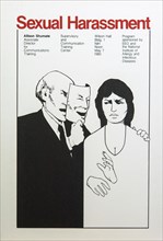 Sexual harassment poster 1980.