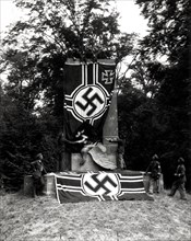 Nazi banners