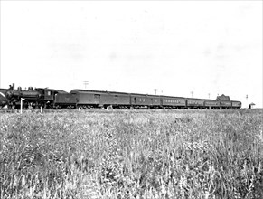 Canadian Northern Railway train at Warman Junction