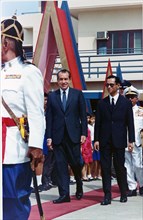 President Richard Nixon and King Bhumibol Adulyadej