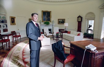 President Reagan's last day in office.