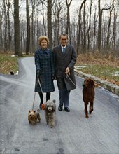President Richard Nixon and Pat Nixon