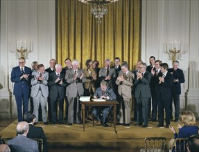 Jimmy Carter signs the National Energy Bills