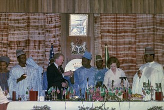 Jimmy Carter and President William Tolbert of Liberia