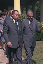 U.S.S.R. Minister of Foreign Affairs Andrei Gromyko and Cyrus Vance