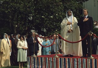 Jimmy Carter and Prince Fahd bin Abd al-Aziz Al-Saud