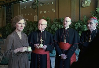 Rosalynn Carter with American Cardinals in Rome for Pope Paul VI's funeral.