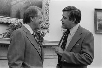 Jimmy Carter with Senator Frank Church