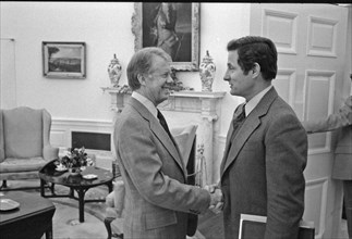 Jimmy Carter with Senator Birch Bayh