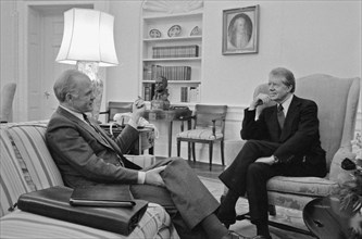 Jimmy Carter with John Glenn