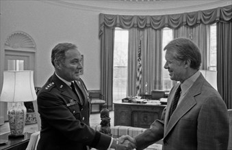 Jimmy Carter with General Alexander Haig