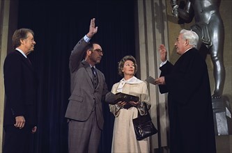 Swearing-in of Griffin Bell