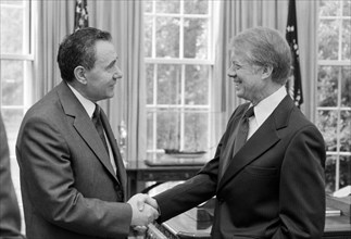 Jimmy Carter with Minister of Foreign Affairs of the U.S.S.R.