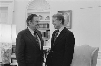 Jimmy Carter with Senator Howard Cannon