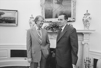 Jimmy Carter with Andrei Gromyko
