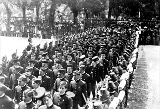 Military Academy cadets in Chapultepec Mexico
