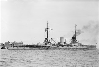 German naval visit to the United States: German Battleship Moltke