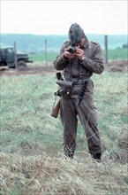 1979 - An armed East German soldier