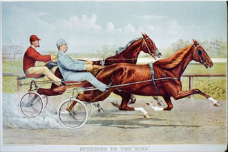 19th century Horse Racing Art