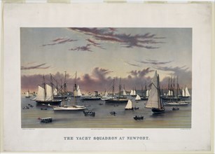 The yacht squadron at Newport
