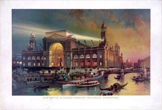 Electrical building. World's Columbian exposition October 29, 1892