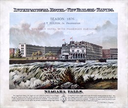 International Hotel with new parlors on the rapids