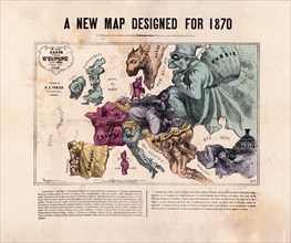 A new map designed for 1870 Europe