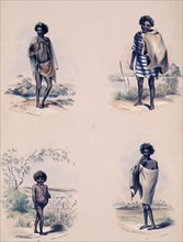 Portraits of the aboriginal inhabitants