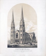 Cathedral of the Immaculate Conception, Albany, N.Y. ca. 1861