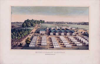 Mount Pleasant Hospitals, Washington, D.C. ca. 1862