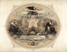 National eight hour law print