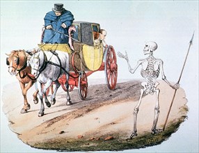 Death meeting coach ca. 1827