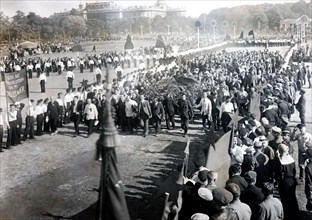 Procession on the Field of Mars, Petrograd
