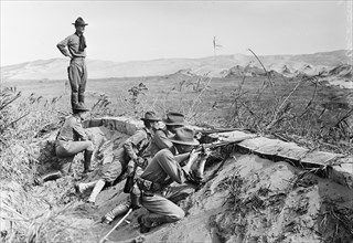U.S. Soldiers fighting in Vera Cruz Mexico ca. 1914