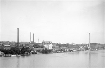 Georgetown waterfront, Washington, D.C. ca. 1913