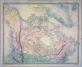 British North America Map