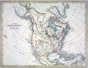 A new map of North America agreeable to the latest discoveries