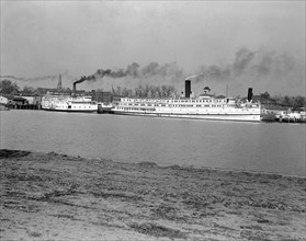 Ships on Potomac River