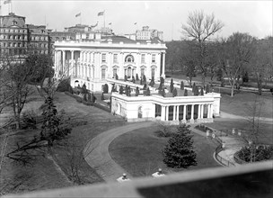 View of the White House from the Southeast ca. 1916