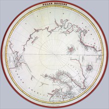 Map of the polar regions ca. 1822  Creator
